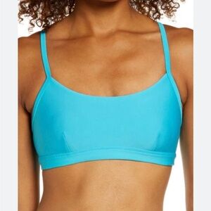 ALO Airlift Intrigue Bra Aqua size Large